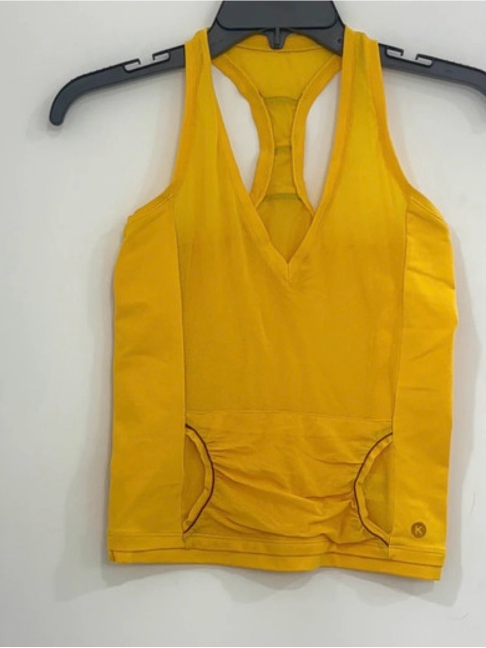 Women’s Yellow Racerback Tank Top